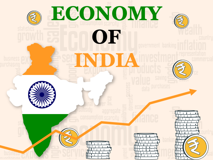 Free - Economy of India PowerPoint Template and Google Slides Theme