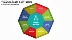 Versatile Octagon Chart - 8 Steps PPT Slide 1
