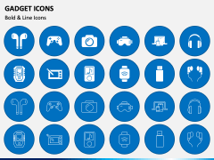Gadget Icons PPT Slide 2