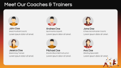 Sports Academy Theme PPT Slide 5