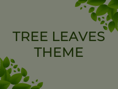 Tree Leaves Theme Animated Presentation - SketchBubble