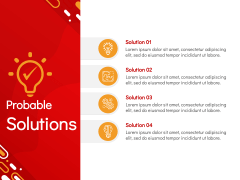 Red Creative Presentation Template PPT Slide 6