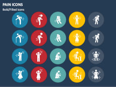 Pain Icons PPT Slide 2