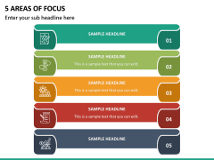 5 Areas of Focus PPT Slide 2