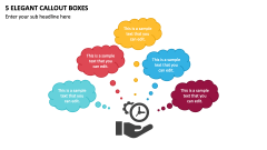 5 Elegant Callout Boxes PPT Slide 1