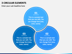 3 Circular Elements PPT Slide 2