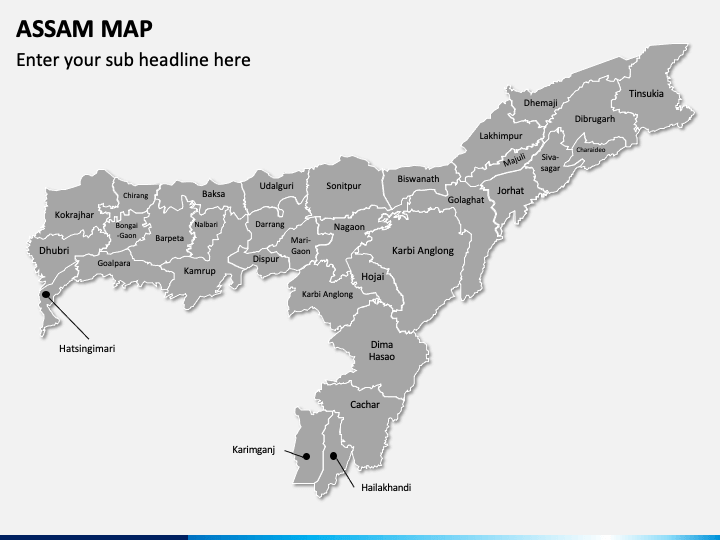 Assam District Map-saigonsouth.com.vn