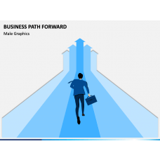 Path Forward Success PowerPoint Template - PPT Slides