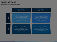 Touch Vs Value Animated Presentation - SketchBubble