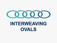 Interweaving Ovals PPT Slide 1