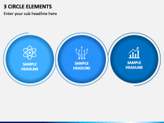 3 Circle Elements PPT Slide 2