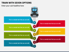 Train with Seven Options PPT Slide 2