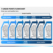 Yes No Flowchart PowerPoint Template - PPT Slides