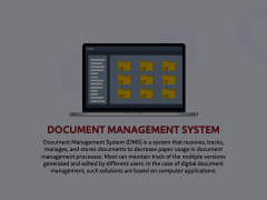 Document Management System (DMS) Animated Presentation - SketchBubble