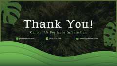 Green Ground Background Theme PPT Slide 12