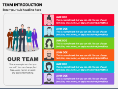 Free - Team Introduction PowerPoint Template and Google Slides