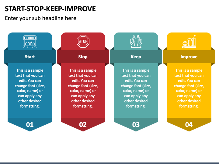 Start Stop Keep Improve Powerpoint Template Ppt Slides Sketchbubble ...