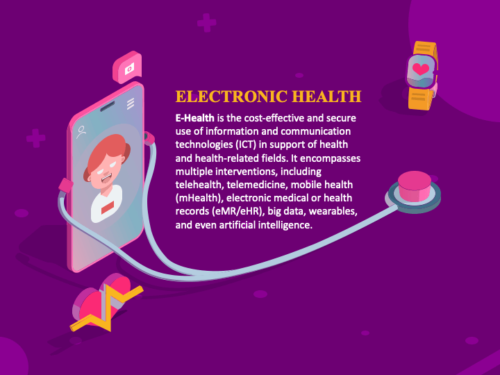 E-Health PPT Slide 1