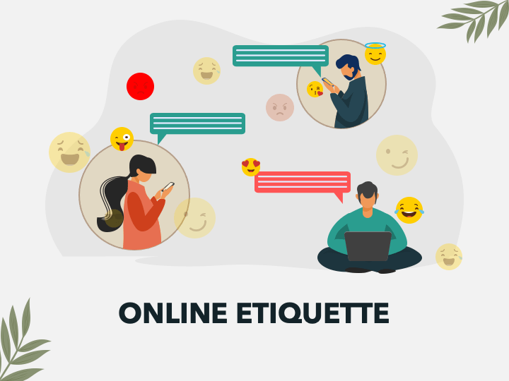 Online Etiquette PPT Slide 1