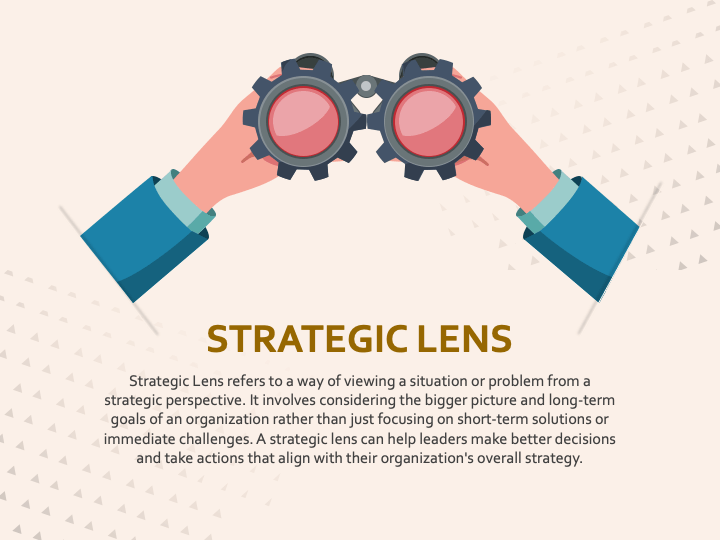 Strategic Lens PPT Slide 1
