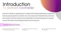 Domain Controller PPT Slide 2