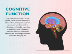 Cognitive Function PowerPoint and Google Slides Template - PPT Slides