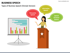 Business Speech PowerPoint Slide 1