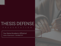 Thesis Defense Presentation Animated Presentation - SketchBubble