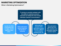 Marketing Optimization PPT Slide 2