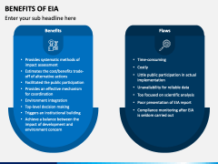 Benefits of EIA PPT Slide 2