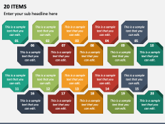 20 Items PPT Slide 2