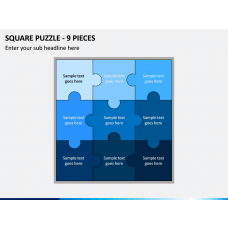 Page 2 - Square Puzzle Templates for PowerPoint and Google Slides ...