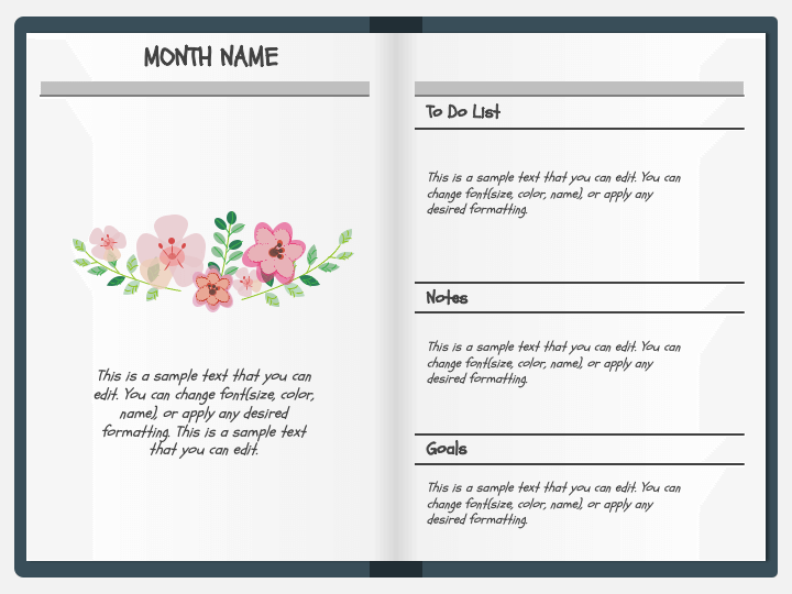 Free Journal Presentation Theme for PowerPoint and Google Slides