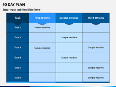 90 Days Plan PPT Slide 3