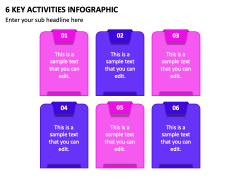 6 Key Activities Infographic PPT Slide 2