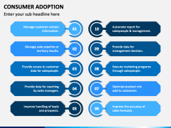 Consumer Adoption PowerPoint and Google Slides Template - PPT Slides