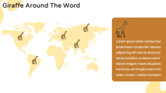 Giraffe Presentation Theme PPT Slide 6