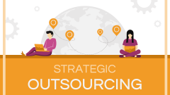 Strategic Outsourcing PPT Slide 1