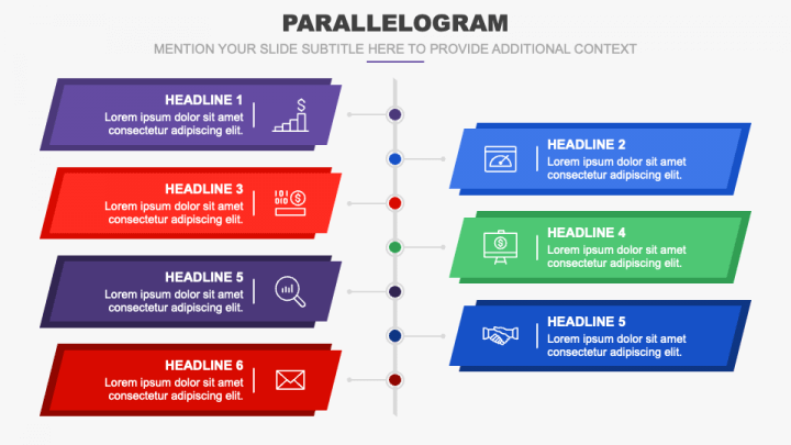 Parallelogram PowerPoint and Google Slides Template - PPT Slides