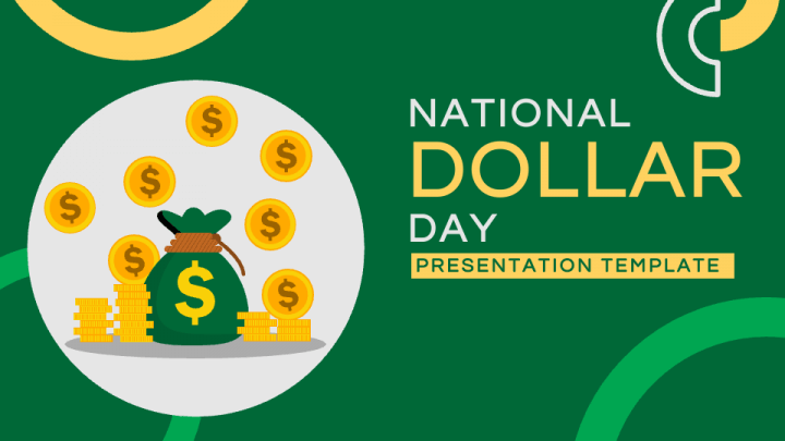 National Dollar Day PPT Slide 1