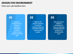 Design For Environment PowerPoint and Google Slides Template - PPT Slides