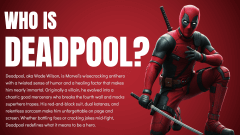 Deadpool Presentation Theme PPT Slide 3