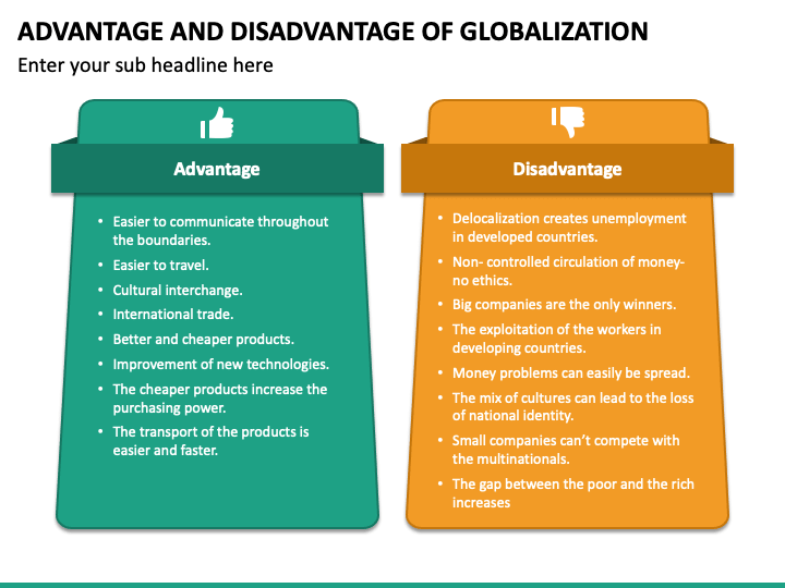 merits and demerits of globalization