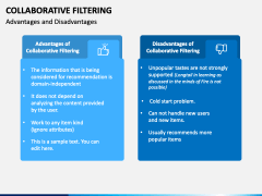 Collaborative Filtering PowerPoint and Google Slides Template - PPT Slides