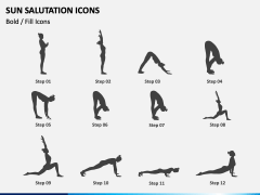 Sun Salutation Icons for PowerPoint and Google Slides - PPT Slides