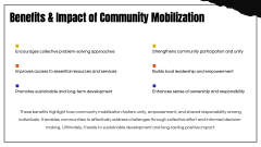 Community Mobilization PPT Slide 5