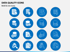 Data Quality Icons for PowerPoint and Google Slides - PPT Slides