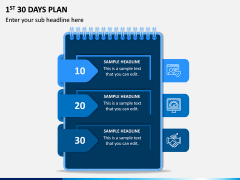 1st 30 Days Plan PPT Slide 1