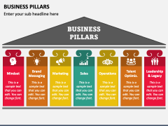 Business Pillars PowerPoint Template and Google Slides Theme