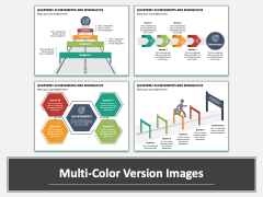 Quarterly Achievements and Roadblocks Multicolor Combined